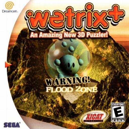Wetrix+ box art for Sega Dreamcast